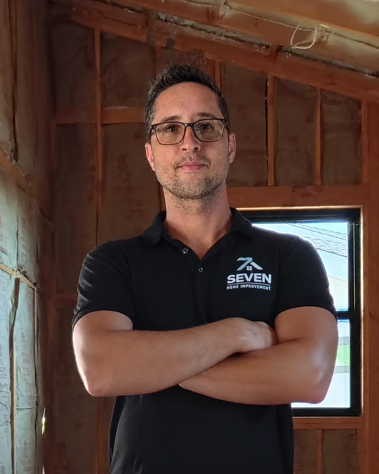 Tomer Turjeman, founder of Seven Home Improvement, at one of his job sites in San Diego County