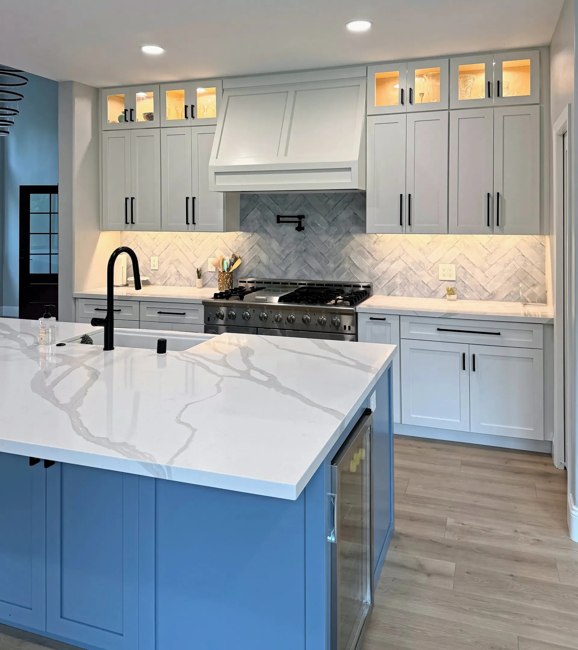 Transitional Kitchen Remodel by Seven Home Improvement Inc. project photo 3