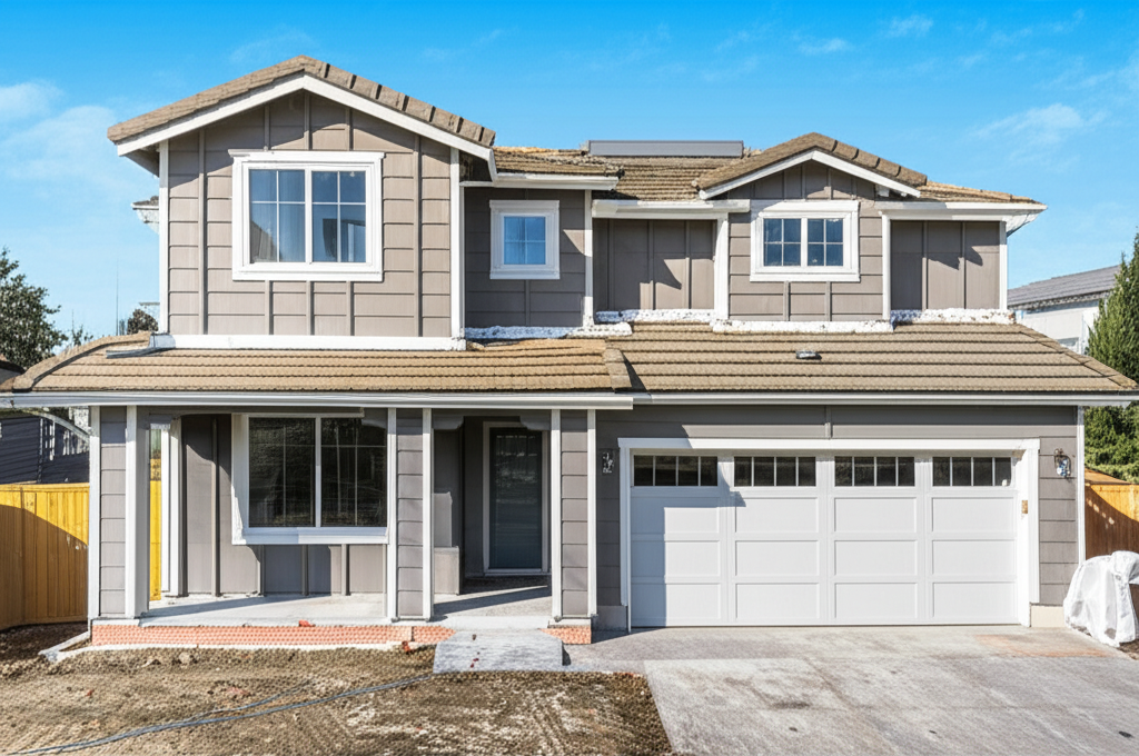 Single-family home construction