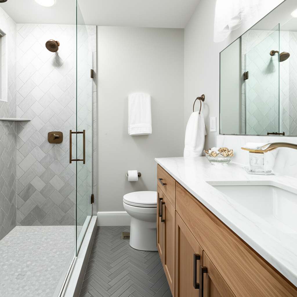Small bathroom remodel