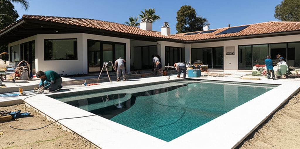 Pool builder