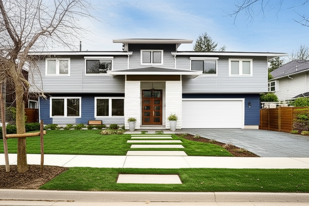 Exterior home renovation