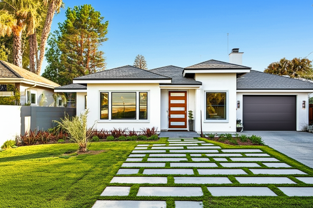 Exterior home renovation