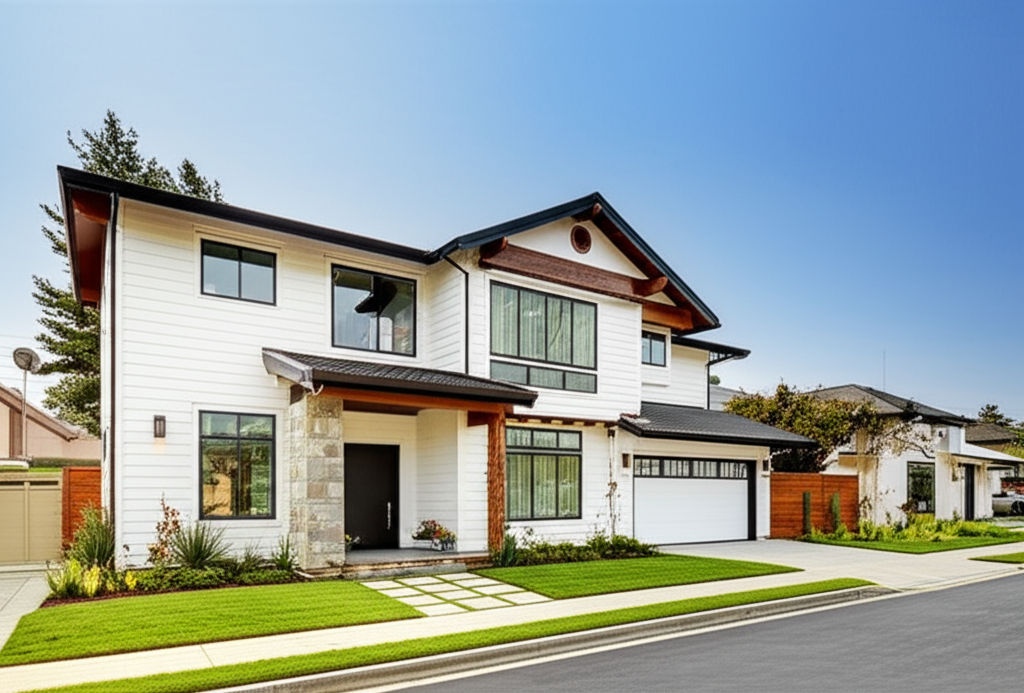 Exterior home renovation