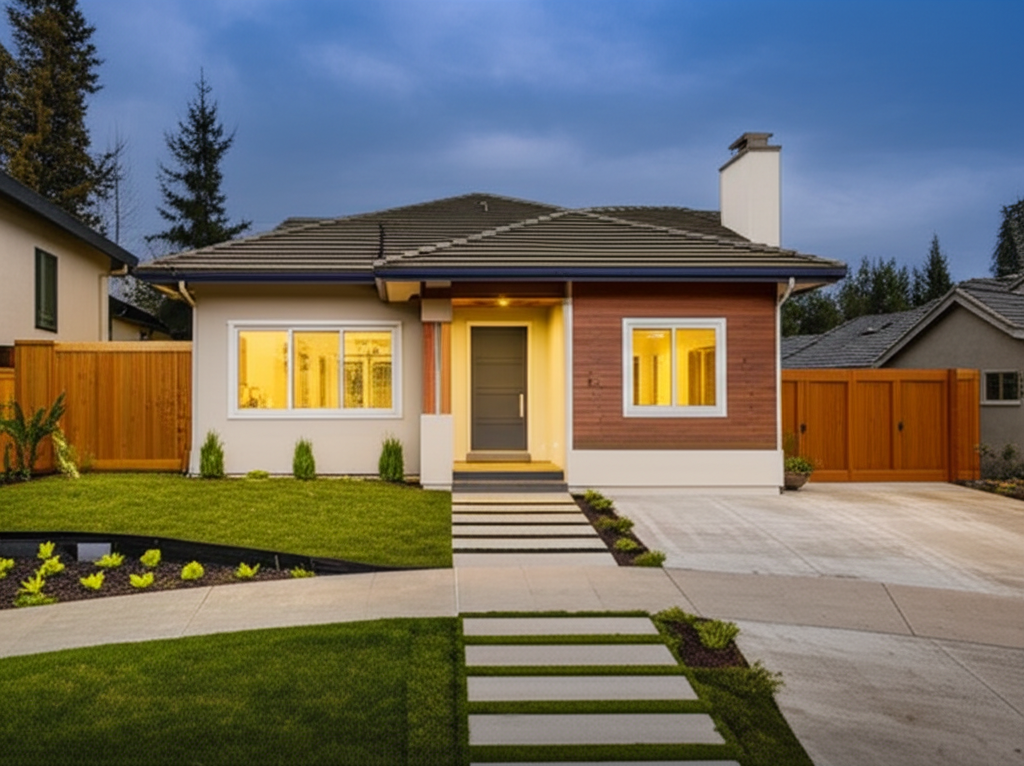 Exterior home renovation
