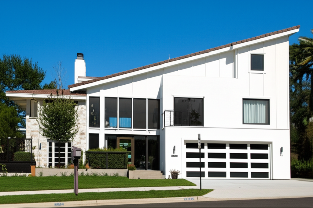 Exterior home renovation