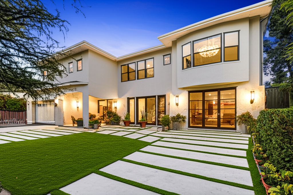 Exterior home renovation