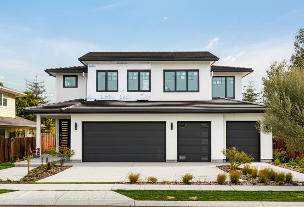 Exterior home renovation