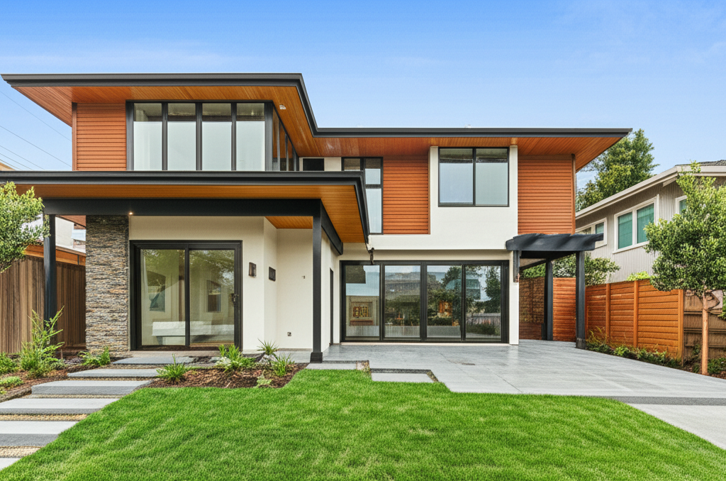 Exterior home renovation