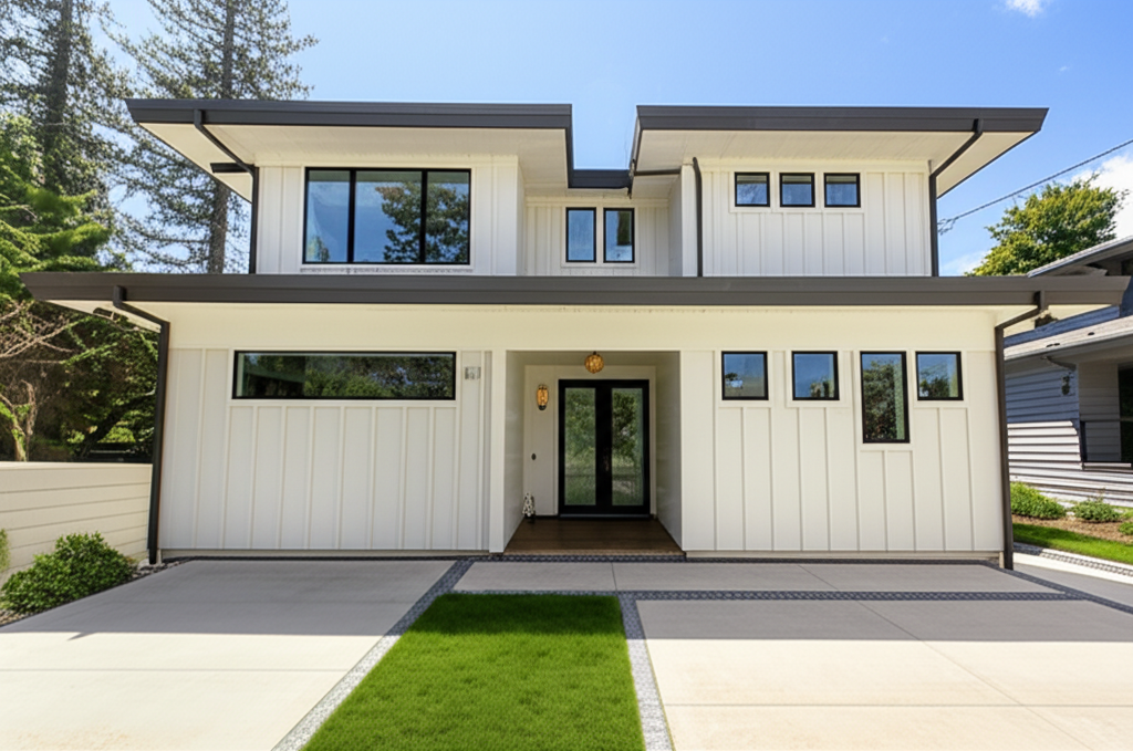 Exterior home renovation
