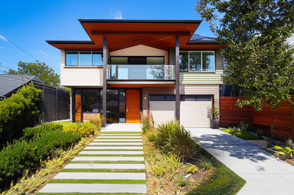 Exterior home renovation