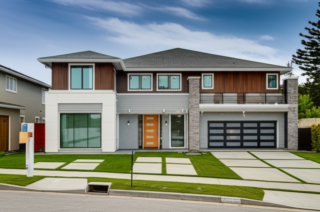 Exterior home renovation