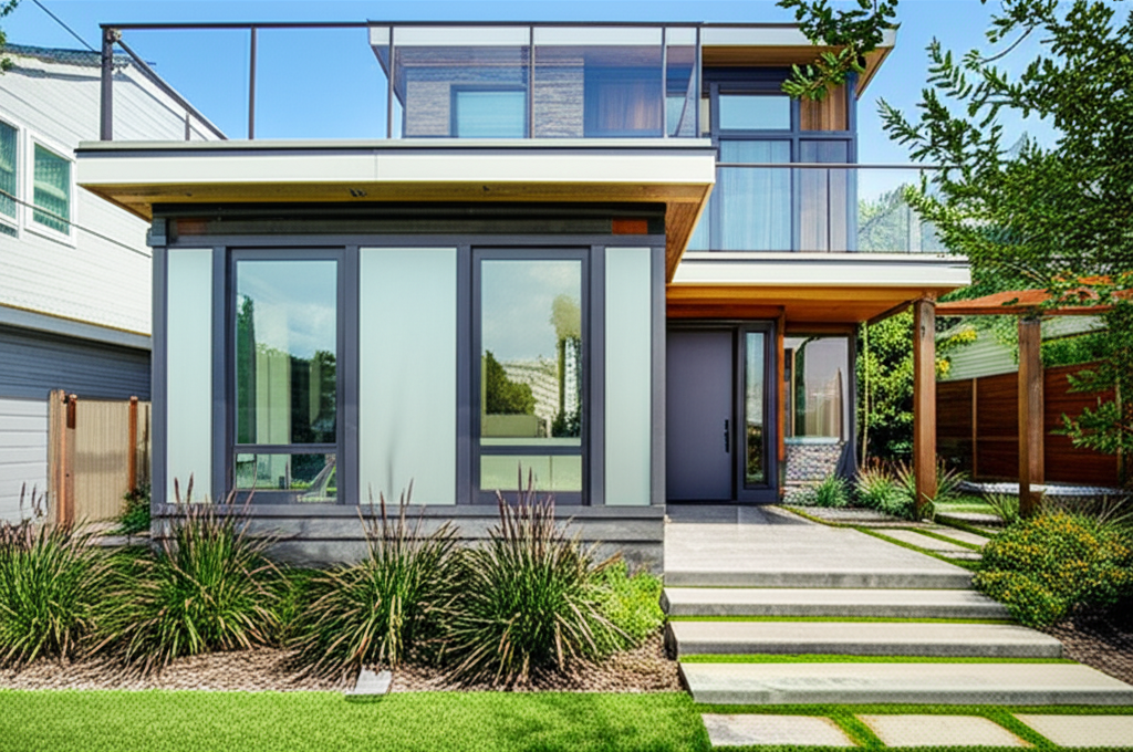 Exterior home renovation