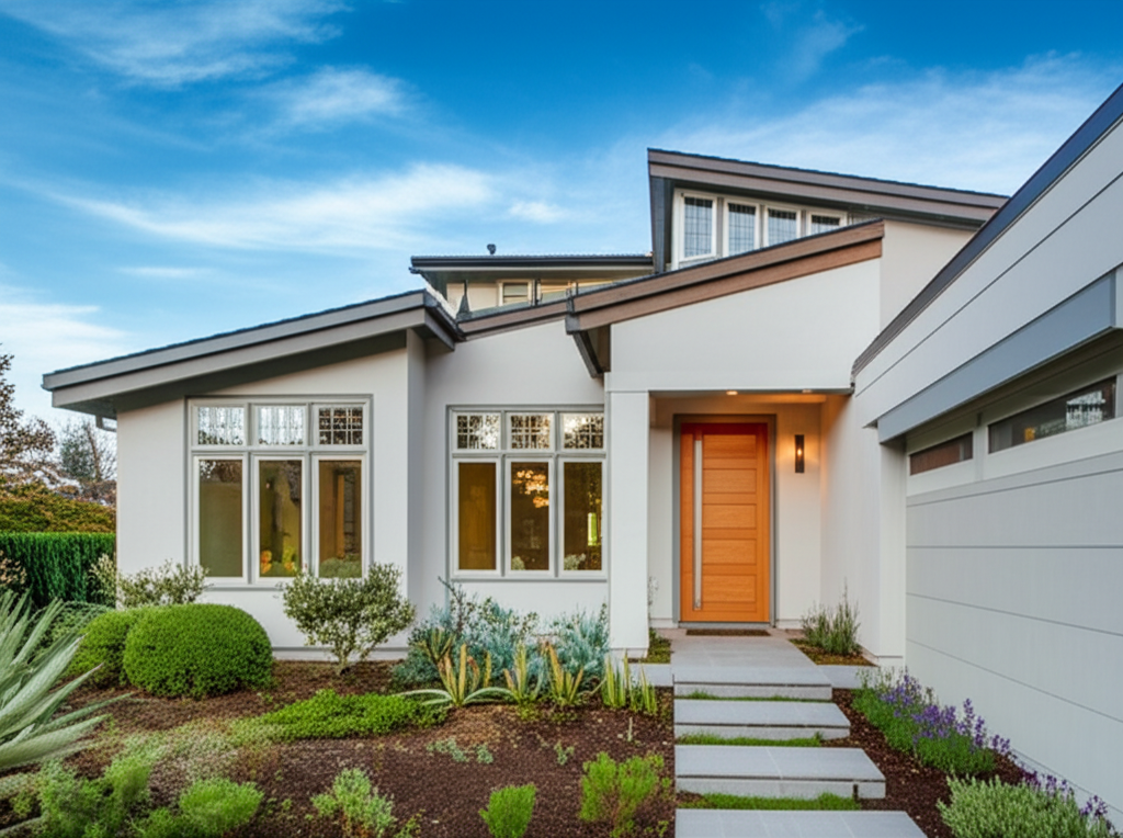 Exterior home renovation