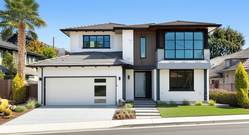 Exterior home renovation