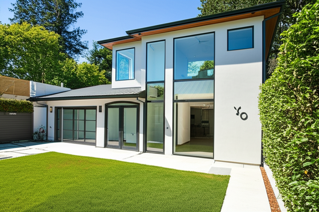 Exterior home renovation