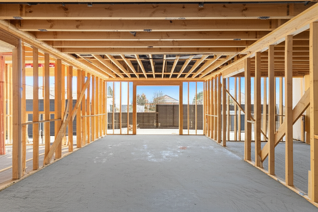 New home construction