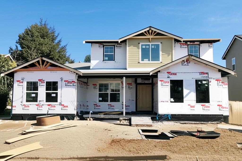 Single-family home construction