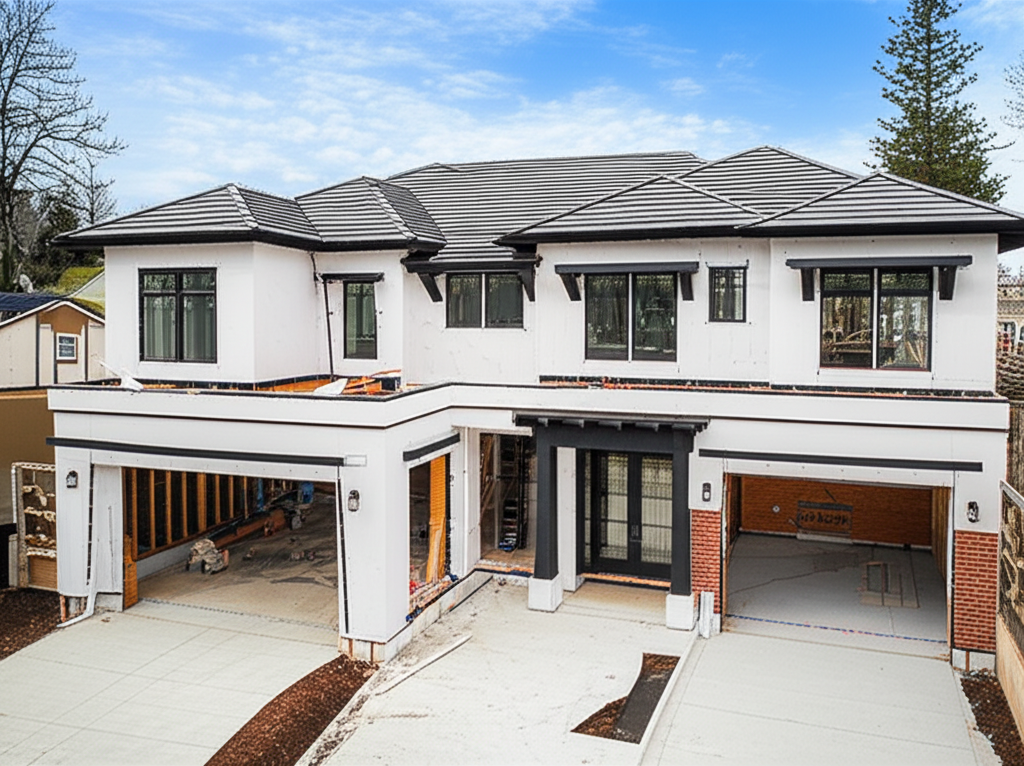 Single-family home construction