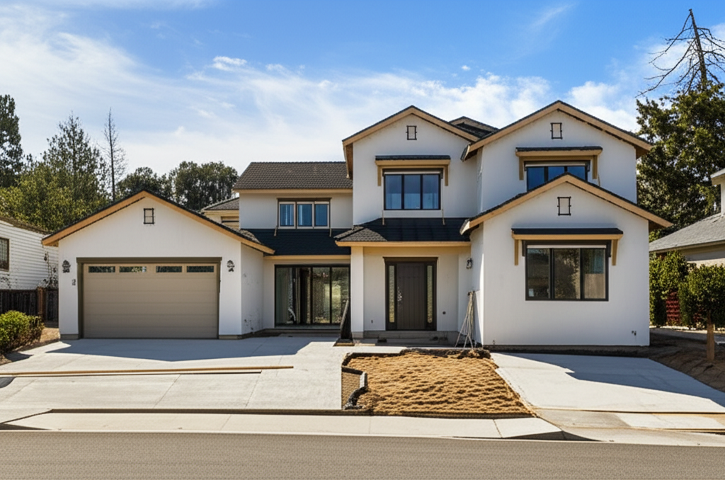Single-family home construction