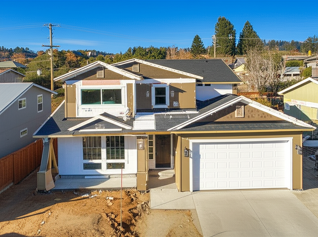 Single-family home construction