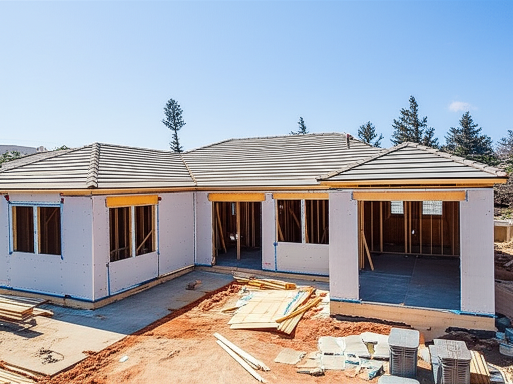 Single-family home construction