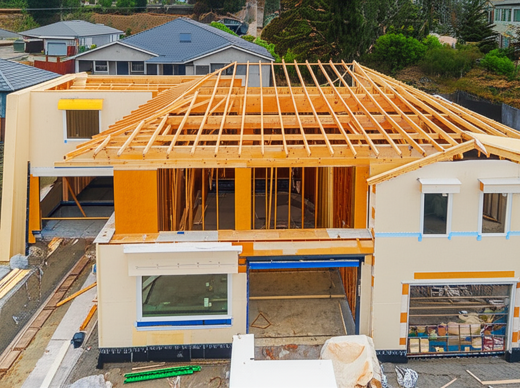 Single-family home construction