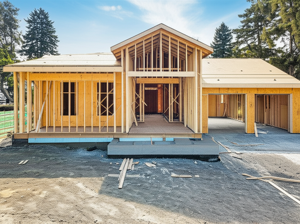 Single-family home construction