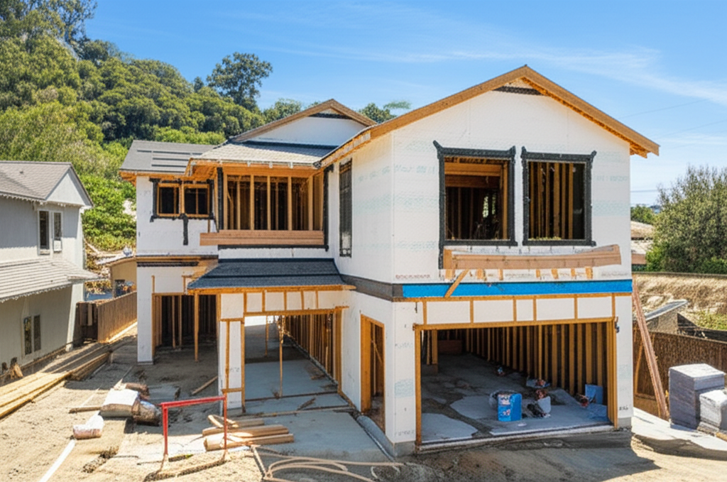 Single-family home construction