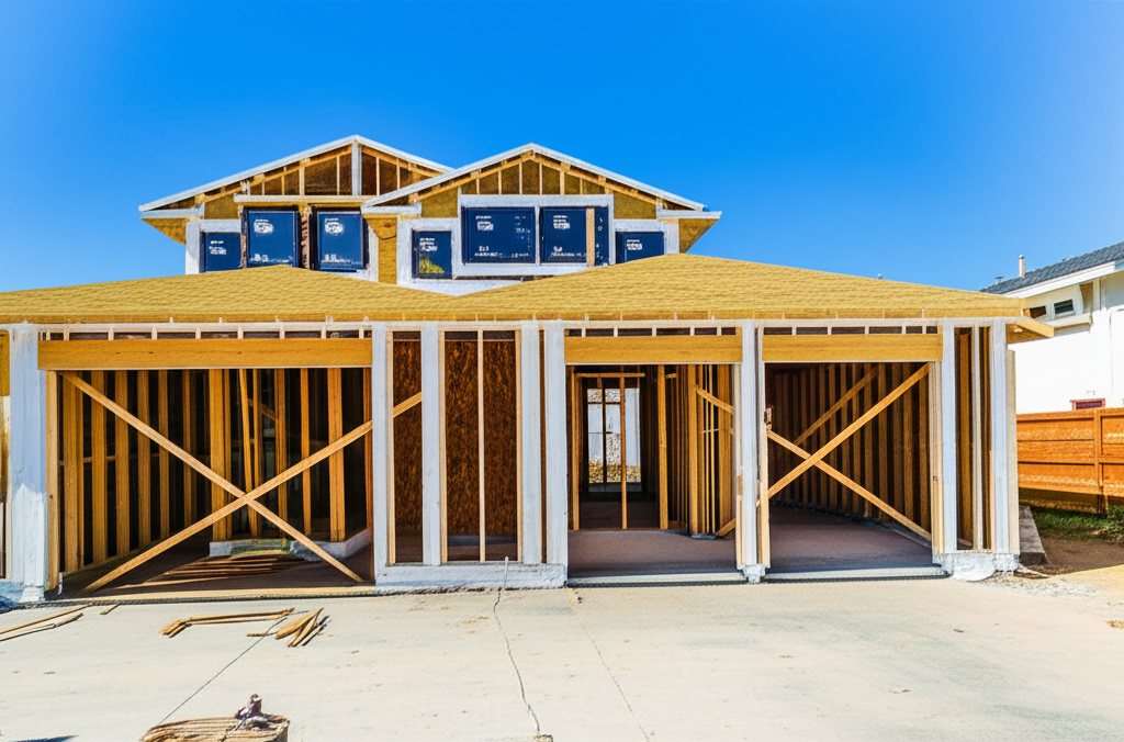 Single-family home construction