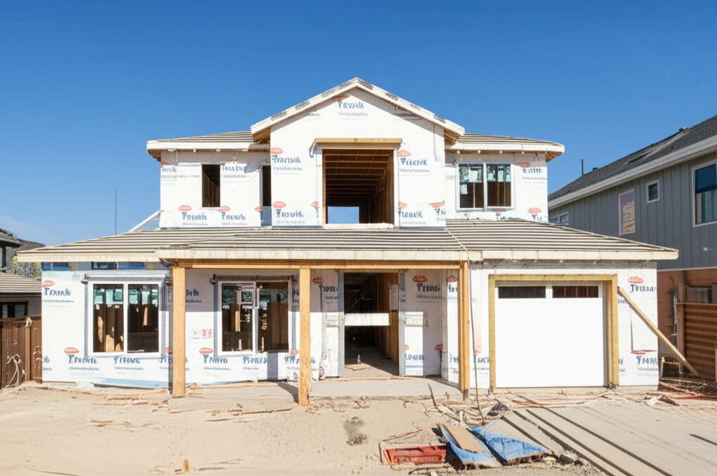 Single-family home construction
