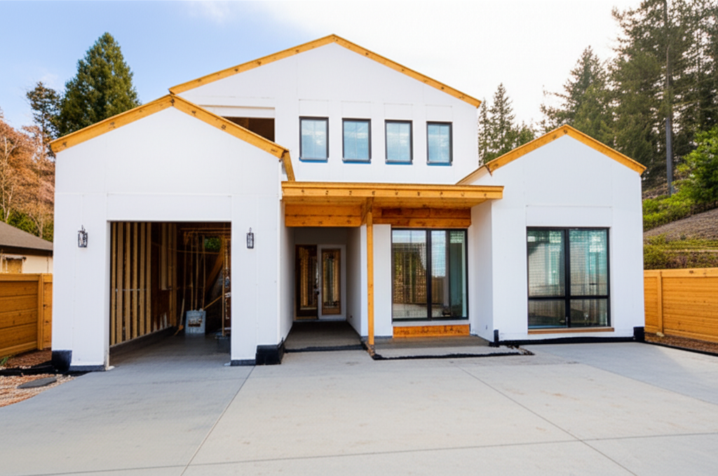 Single-family home construction