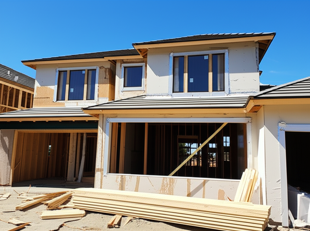 Single-family home construction