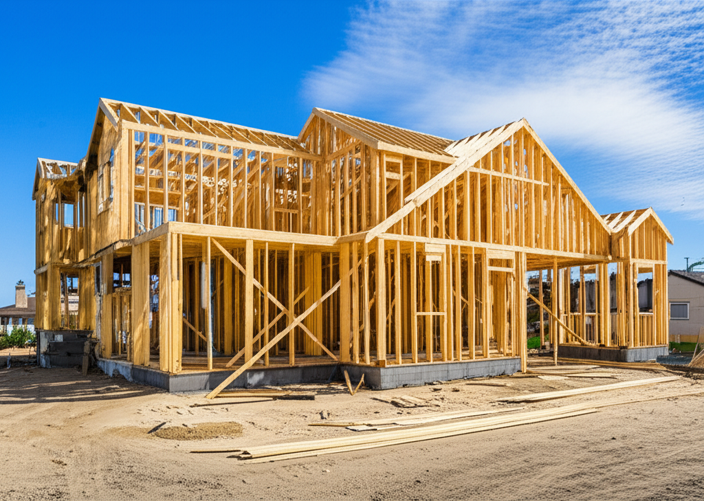 Single-family home construction