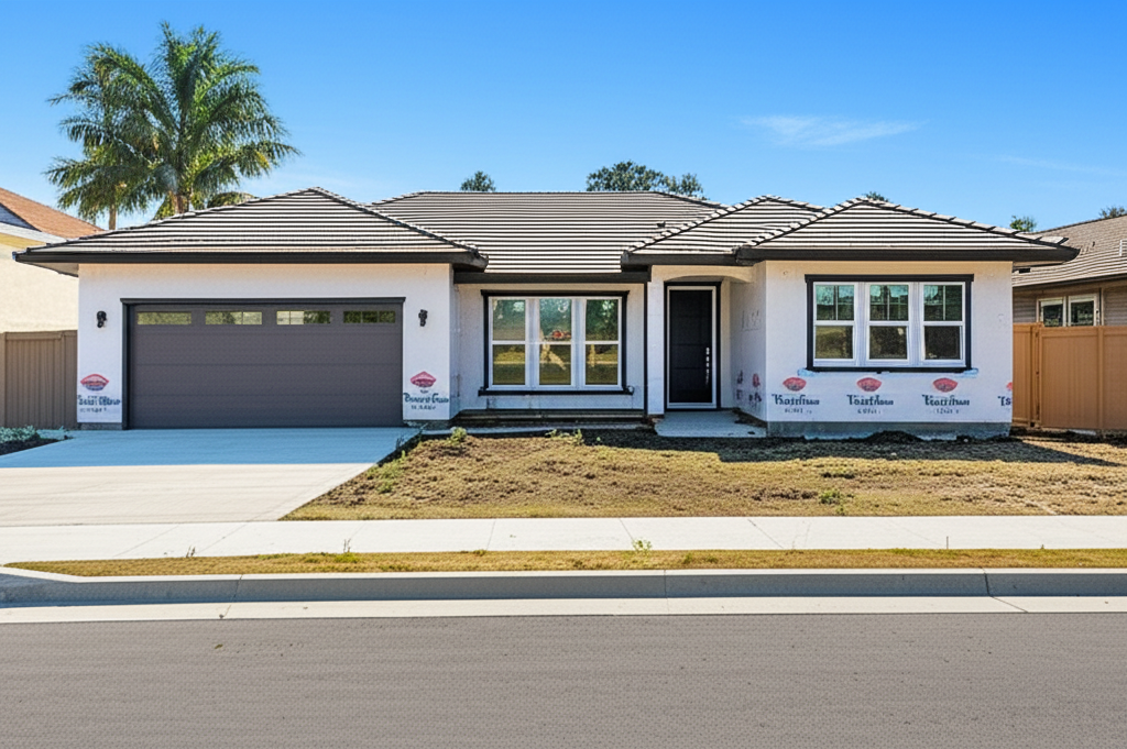 Single-family home construction