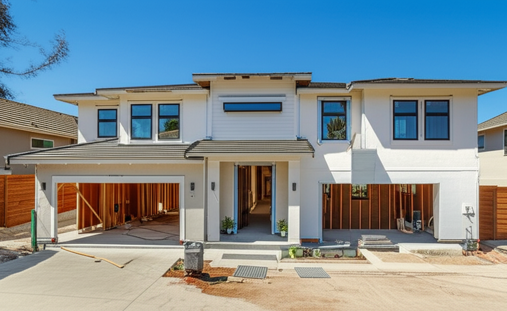 Single-family home construction