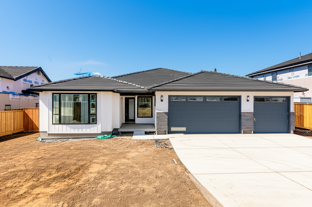 Single-family home construction