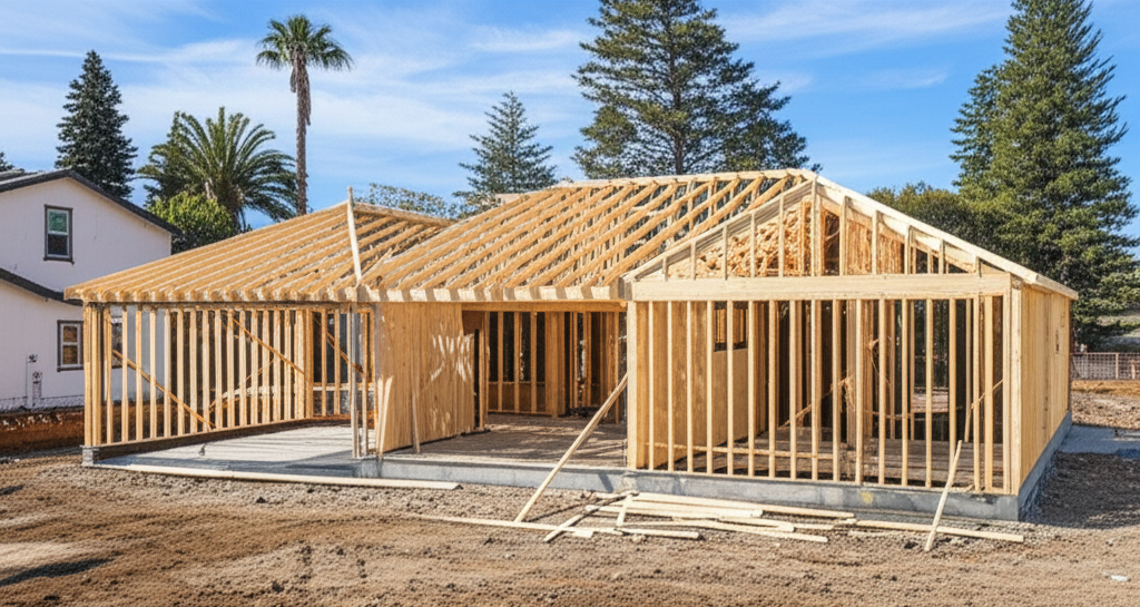 Single-family home construction