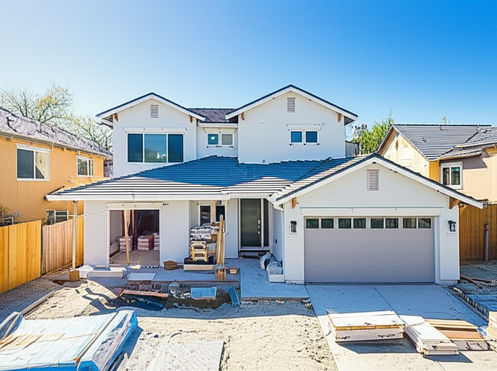 Single-family home construction