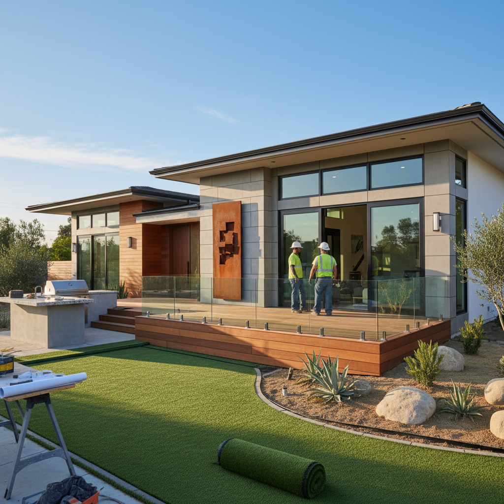 Exterior home renovation