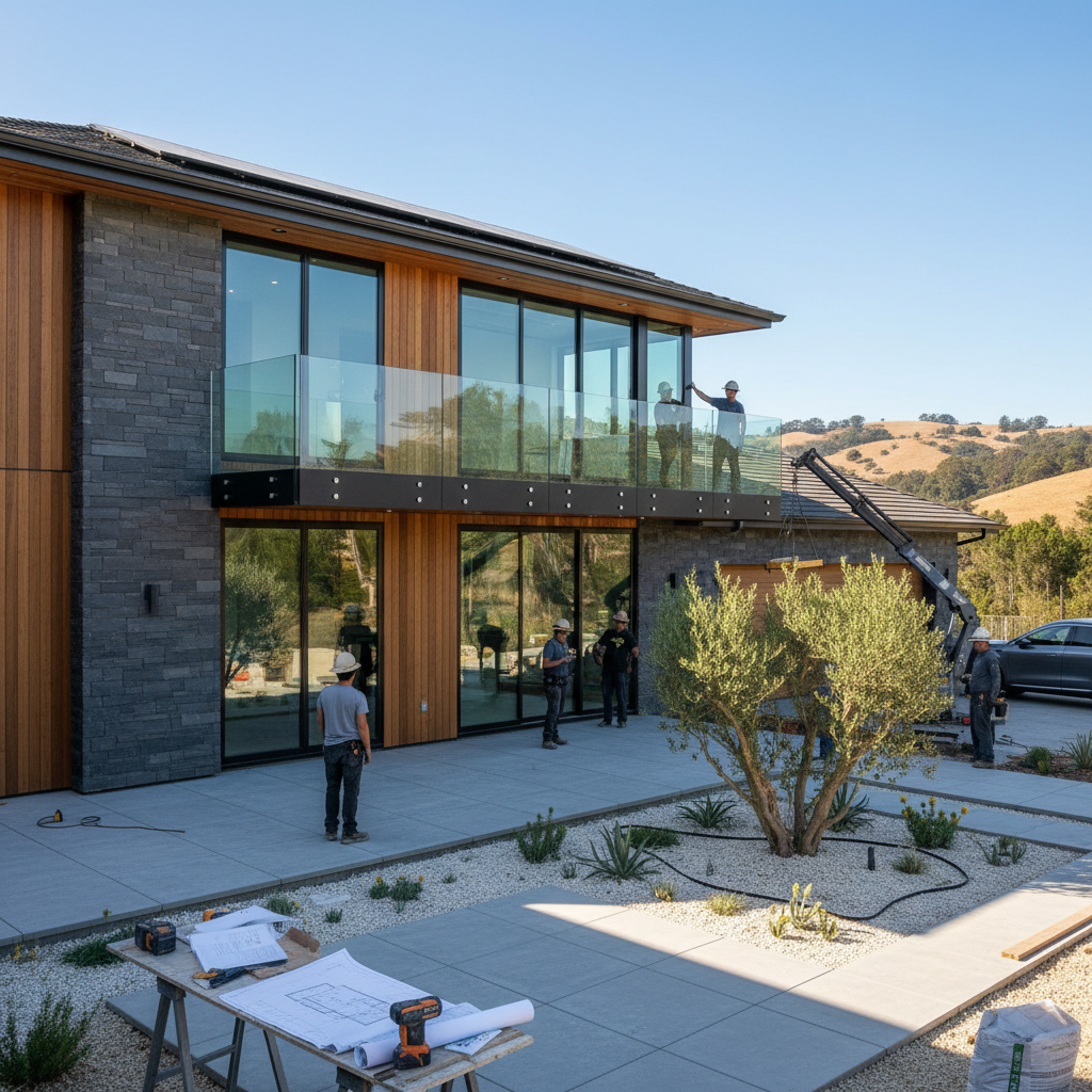 Exterior home renovation