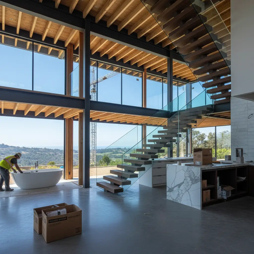 New home construction