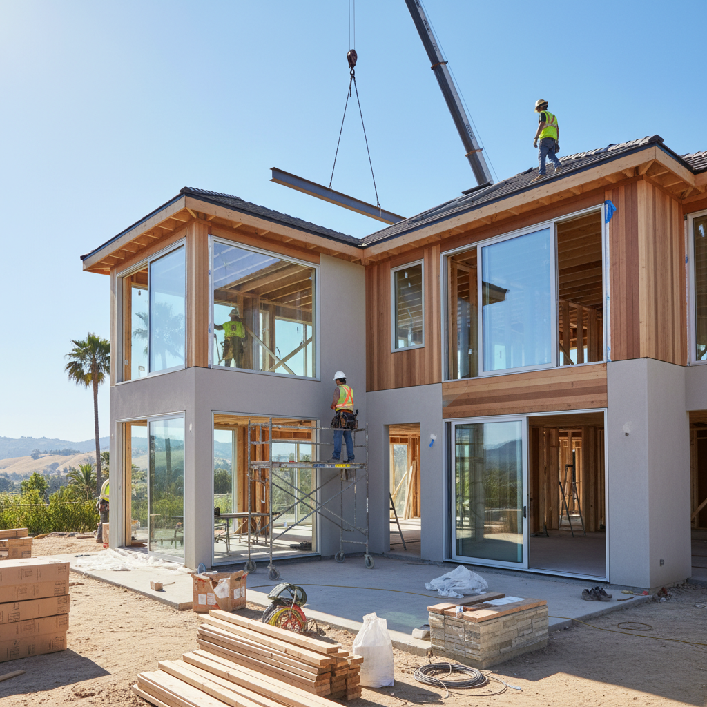 New home construction