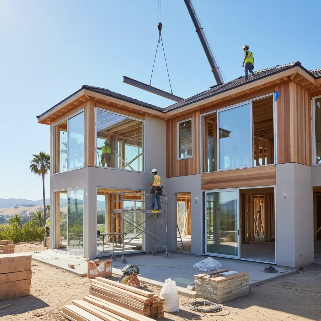 New home construction