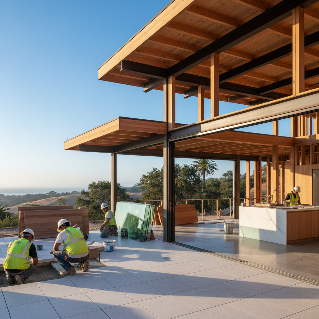 New home construction