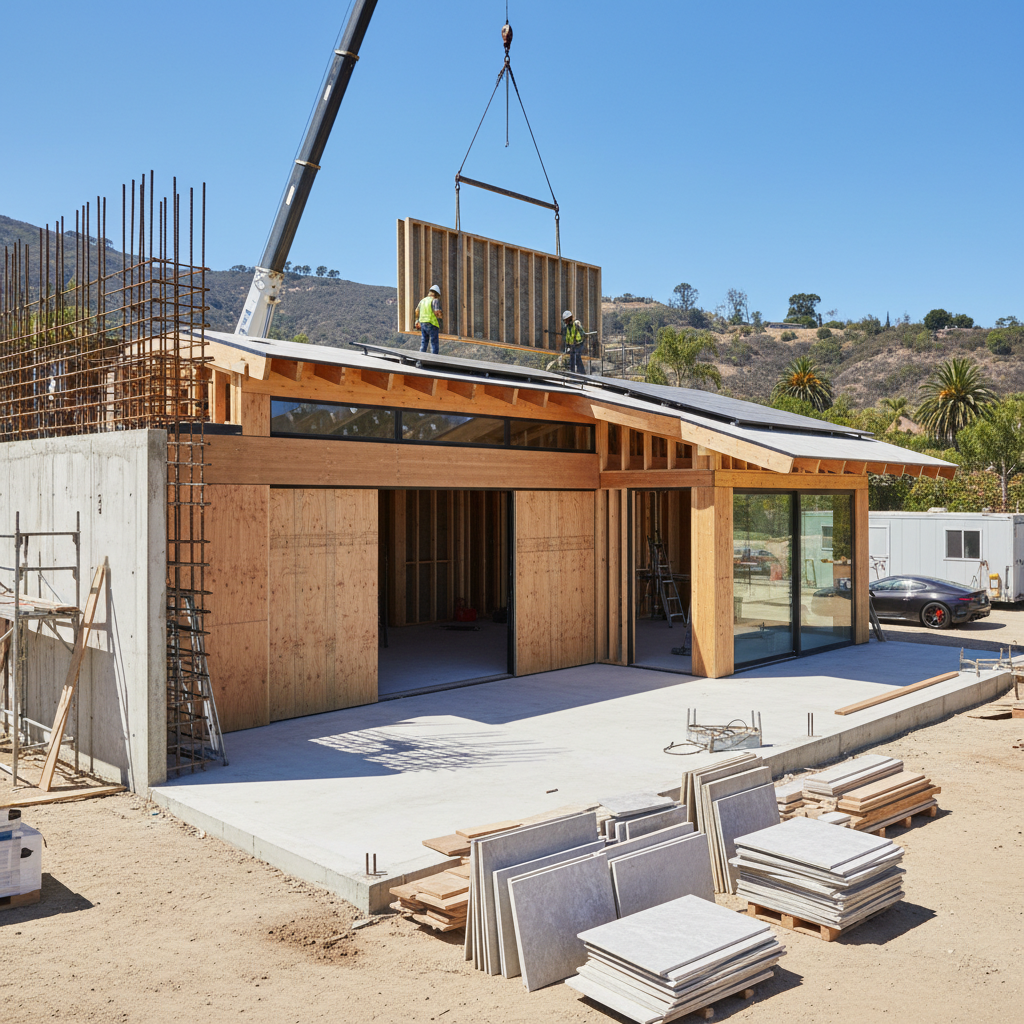Single-family home construction