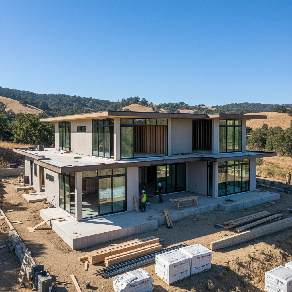 Single-family home construction