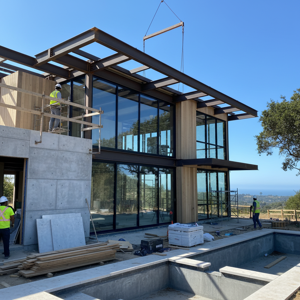 Single-family home construction