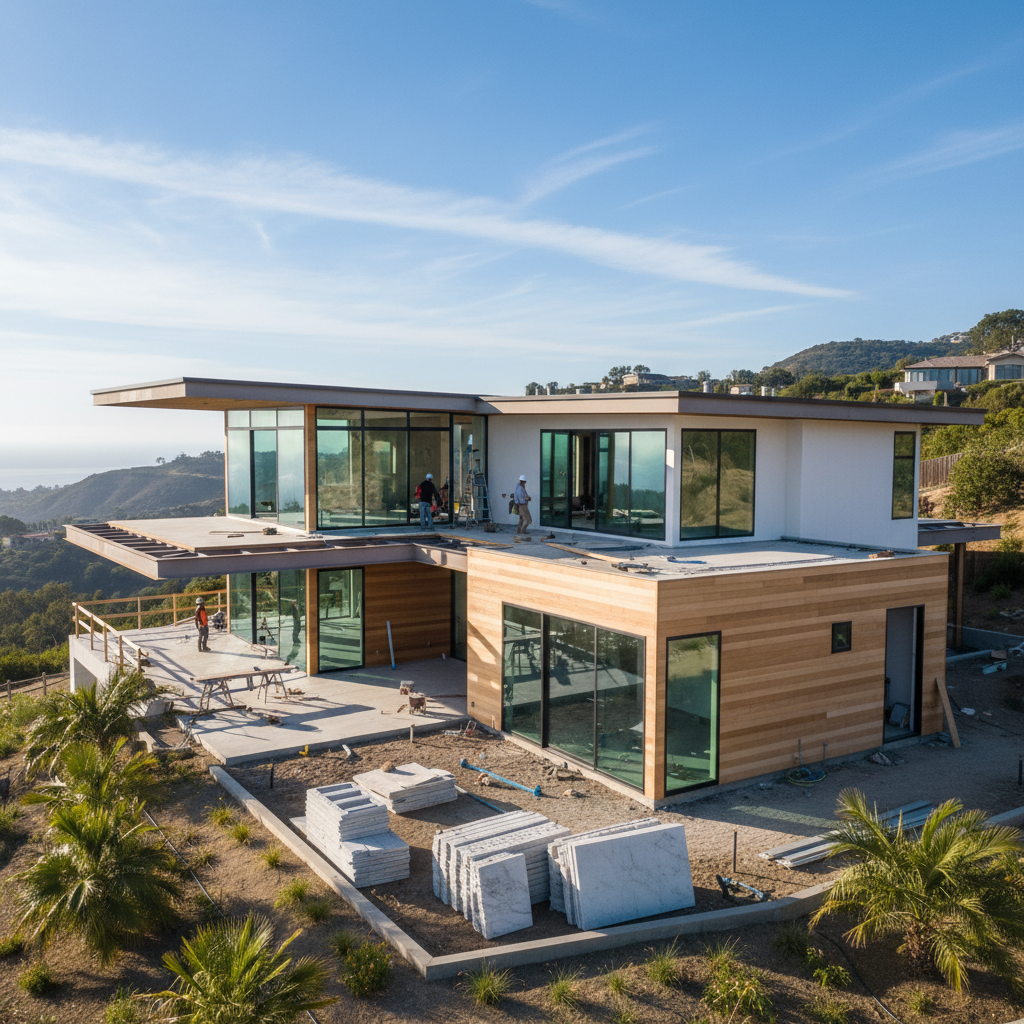 Single-family home construction