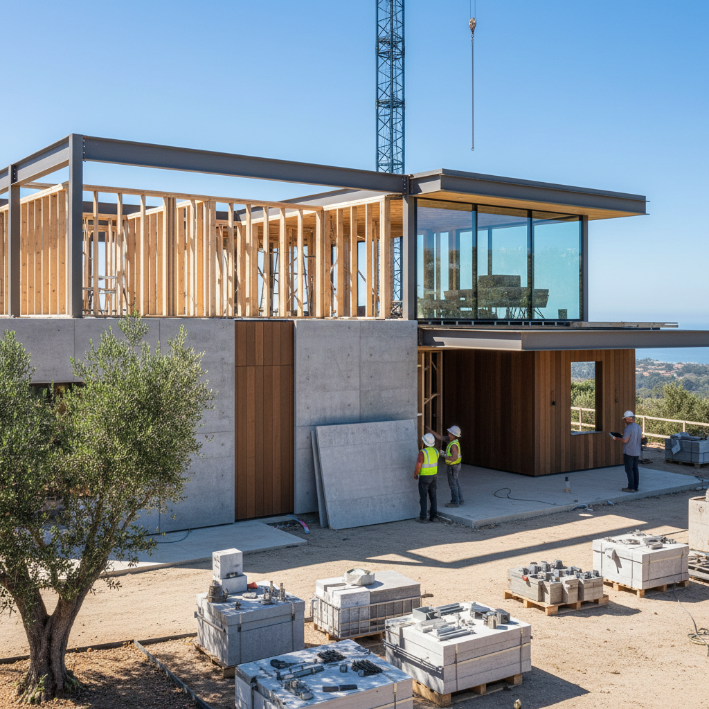 Single-family home construction